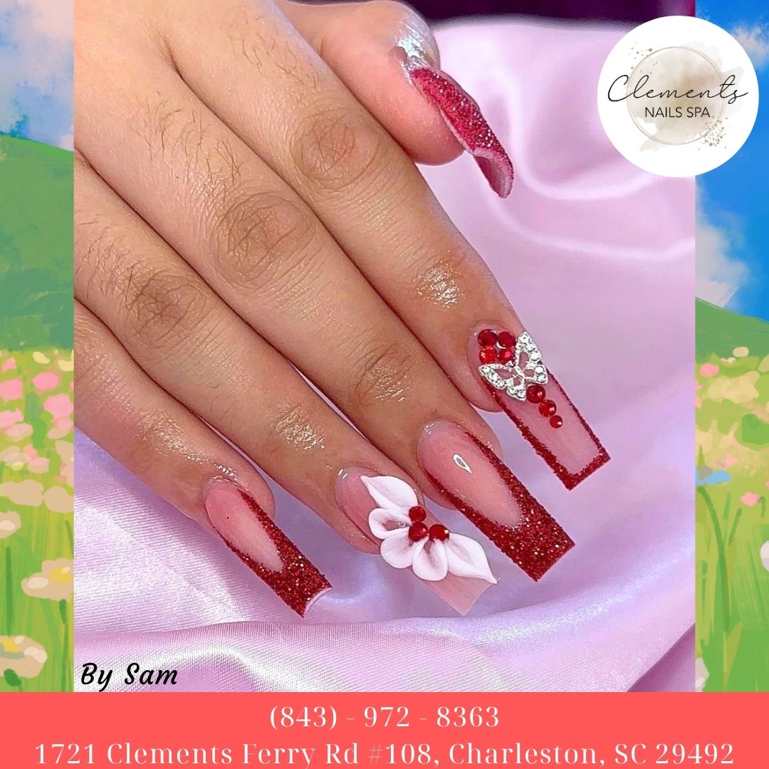 Clements Nails Spa (10% Off For New Customers) nail work in Charleston, South Carolina